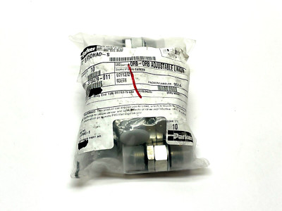 Parker 8 F5OHAO-S Pipe Fitting Port Adapter PKG OF 10