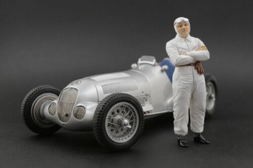 Hermann Lang Figura para 1:18 Mercedes 300SL Le-Mans CMC !! NO CAR !! - Imagen 6 de 9