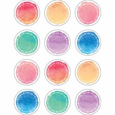 Watercolor Mini Accents Teacher Created Resources TCR8973