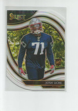 2020 SELECT PRIZM WHITE DIE CUT #395 JOSH UCHE