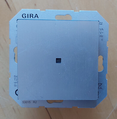 Gira eNet Funk Schalt-Dimmausatz Alu 5490203 + System 2000 NV-Dimmeinsatz 033100