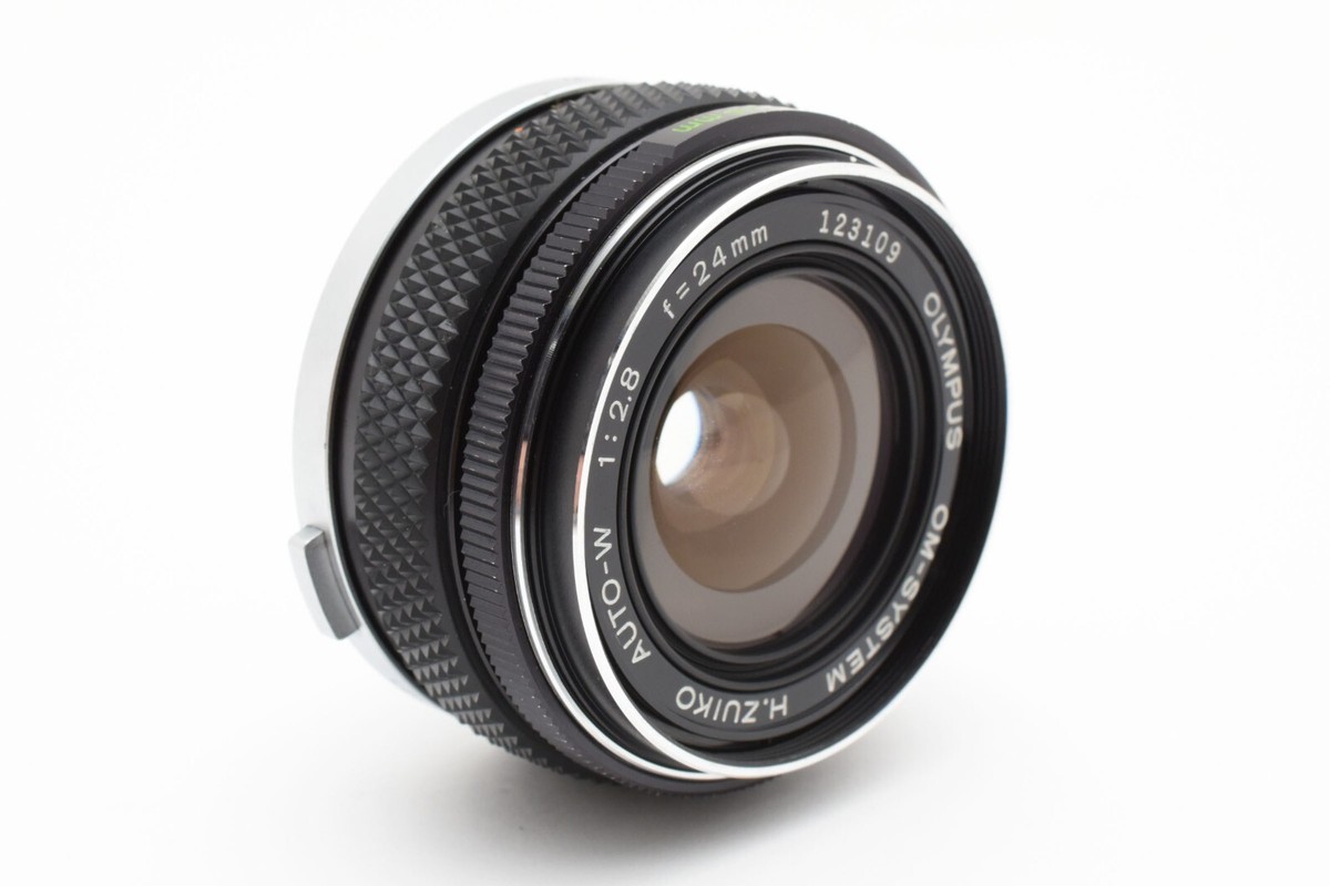 Olympus OM-System H.Zuiko Auto-W 24mm f/2.8 MF Prime Lens From