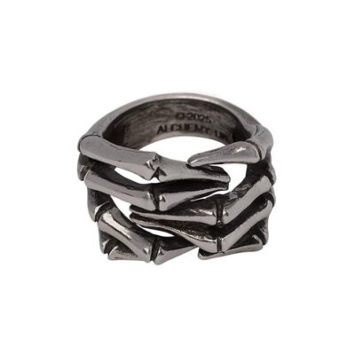 Alchemy Gothic Mrs. Mothersole's Curse Pewter Ring   Ships in 2-4 Weeks   Gothic
