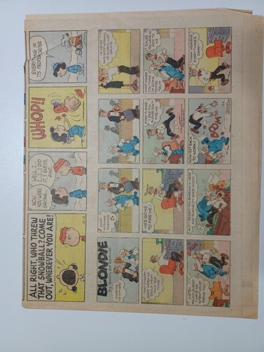 Inserto de tira cómica de periódico Star Trek Boston Herald 2 de diciembre de 1979 ¡Envío de $0! - Imagen 2 de 9
