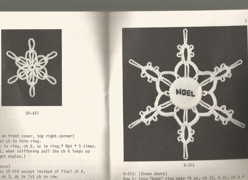 Crochet Snowflakes Patterns Vintage 1980s Helen Haywood 13 styles P26 - Picture 4 of 9
