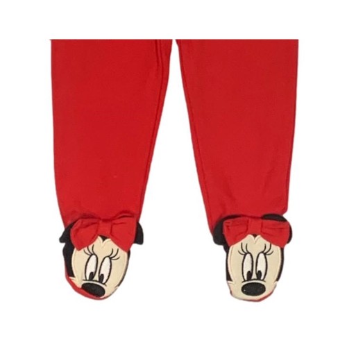 Disney Minnie Mouse☆3-Piece Bodysuit and Footed Pants Layette Set☆(Baby Girls) - Picture 9 of 22