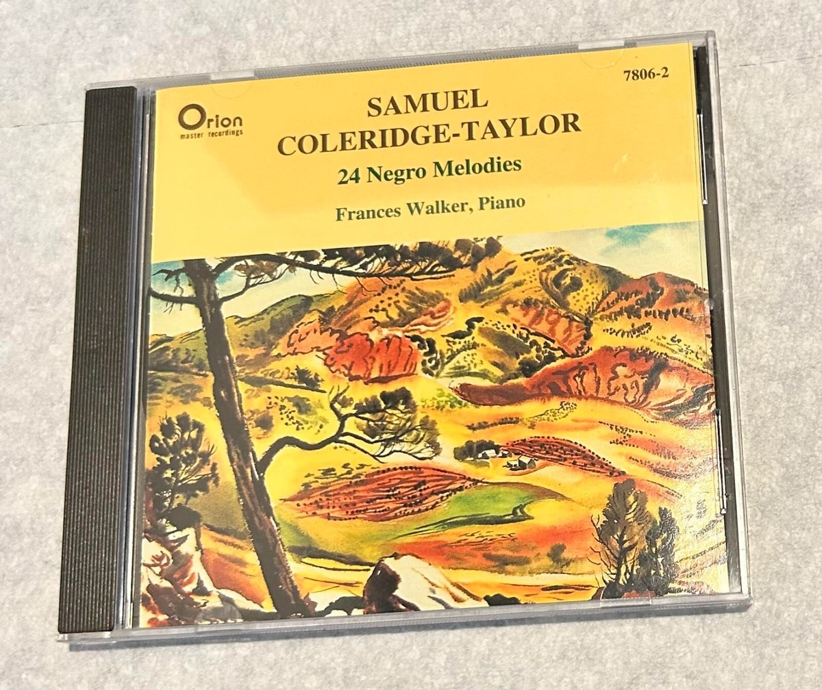 コーリッジ [CD] Samuel Coleridge-Taylor: 24 Negro Melodies, Op. 59 CD VG | eBay
