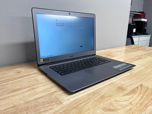 Acer ChromeBook CB3-431 14" Laptop Intel Celeron, 32GB SSD, 4GB RAM, ChromeOS - Afbeelding 3 van 5