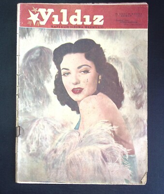 Linda Darnell , Marilyn Monroe  Turkish Magazine  February 2, 1952 complete !