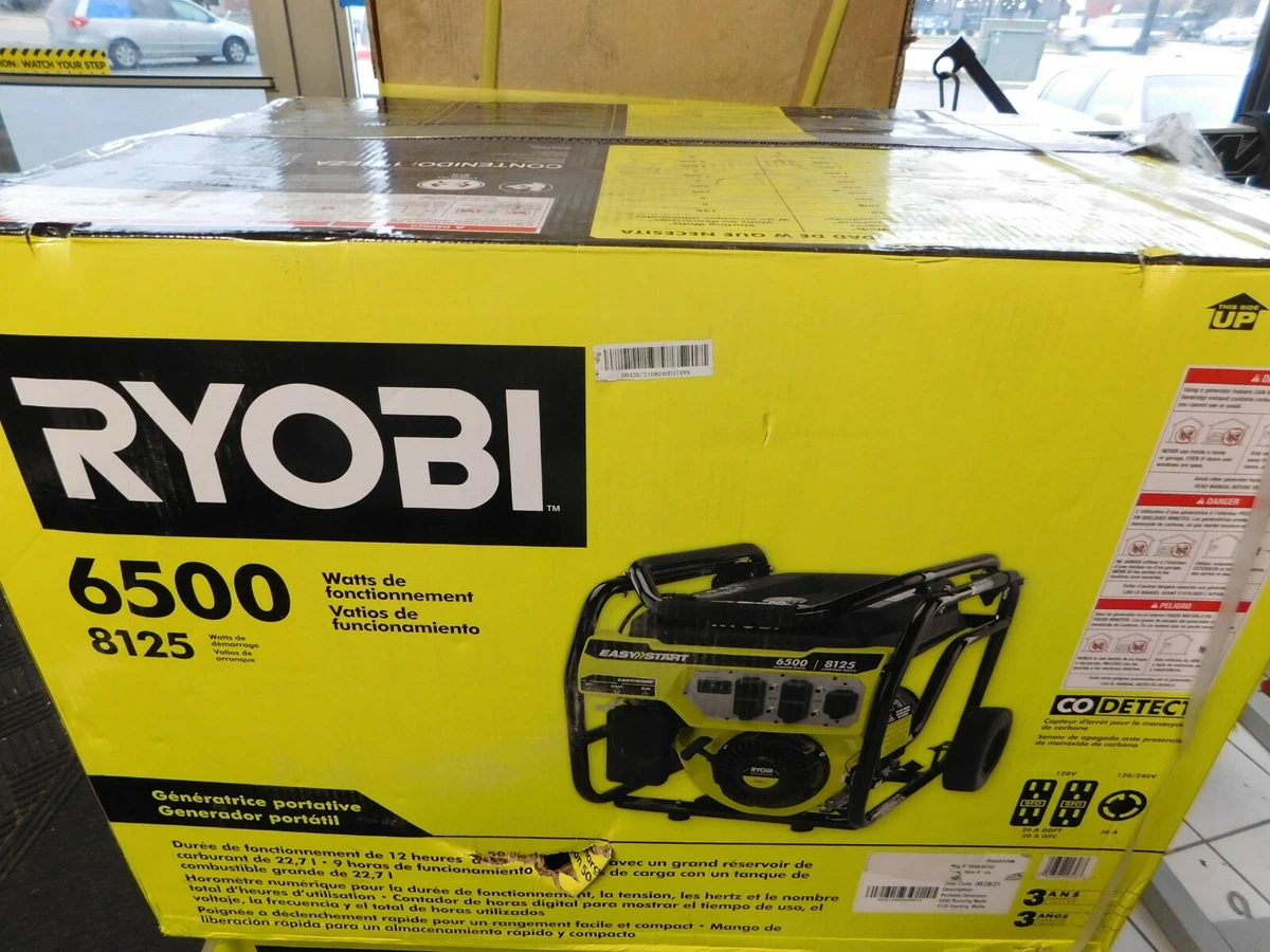 Ryobi easy 2024 start 6500