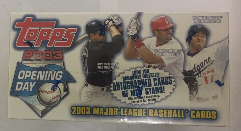 2003 Topps Opening Day Baseball Box Factory Sealed 36 Pack - Image 2 of 4