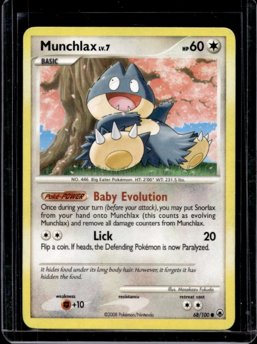 Munchlax Pokmon TCG Cards for sale | eBay