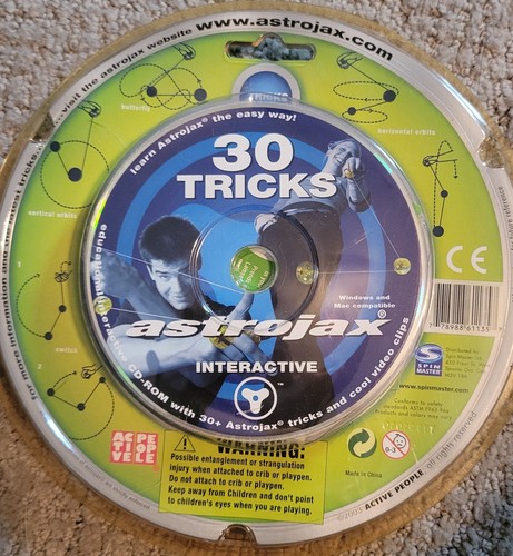 NEW Astrojax V-Max 2003 High Energy Ball Toy Bonus Trick CD & Tuning Kit Red - Picture 5 of 8