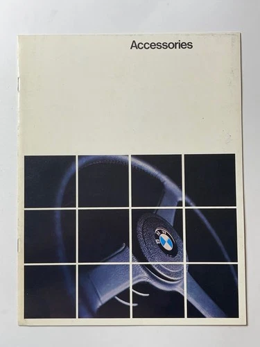 Original 1979 BMW Car Accessories *Original Sales Brochure* (10 Color Pages) deal from eBay