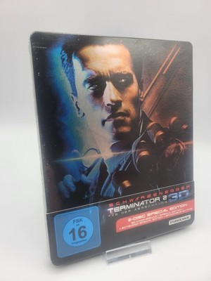 TERMINATOR 2 JUDGEMENT DAY 3D Blu-Ray Steelbook aus Sammlung NEU OVP 