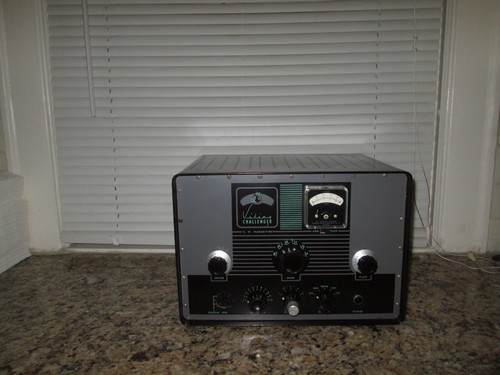 E.F.Johnson Viking Challenger AM /CW 10-80 & 6 Meter Ham Radio Transmitter