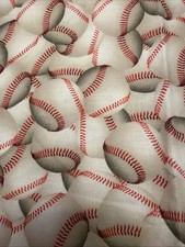 2007 Novelty Packed Baseballs B15-S.P7 Baseballs Brother Sister Design 1/2 Yd
