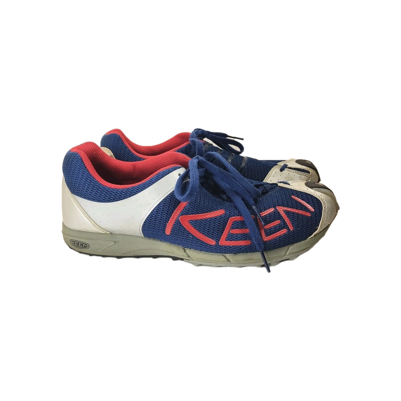 KEEN Scarpe da Trail Hiking Running Sneakers A86 TR Blu Rosso Argento Donna 8 5