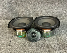 Onkyo C5626M Woofers Tweeter Speakers 50W Vintage Black SKF-100