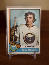 1974-75 O-Pee-Chee #7 Gary Bromley RC - NHL Hockey Card