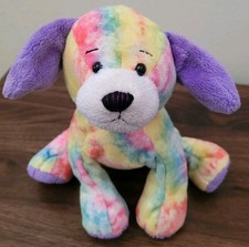 Ganz Webkinz Tie-Dyed Puppy HM385 8 Plush Dog...