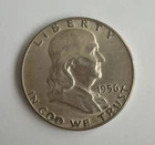 1956 Franklin Half Dollar MS U.S. coin 50c Ben