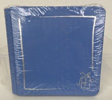 CREATIVE MEMORIES 7"x7" Mini SCRAPBOOK ALBUM w Silver Foil Border 12 Sheets NEW