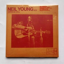 Image of Neil Young Rock Ballad Music CD Carnegie Hall 1970 Album Music Record Cosplay Wa