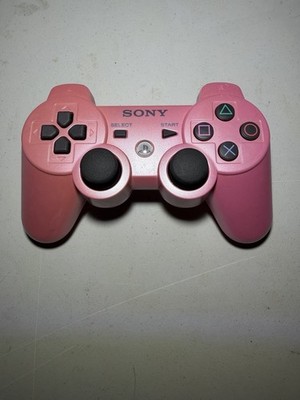 Sony PS3 DualShock 3 Wireless Controller   Pink OEM Original - Tested + Cord A2