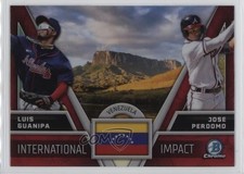 2024 Bowman Chrome International Impact Luis Guanipa Jose Perdomo #II-3 17yt
