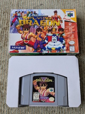 Flying Dragon Nintendo 64 N64 Boxed Box and Game No Manual Tested Working