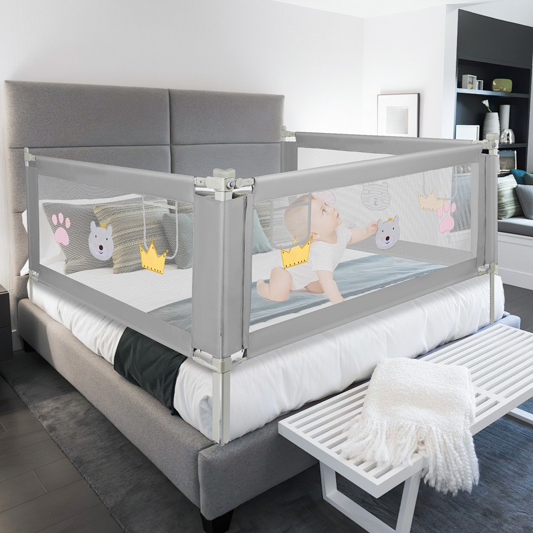 Rete letto anticaduta extra alta 80 cm