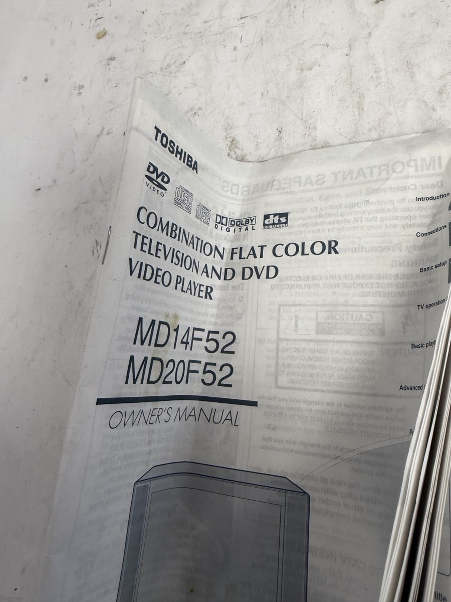 Toshiba MD20F52 20