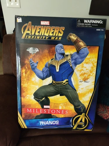 Marvel Milestones Avengers Infinity War Thanos 20" Statue Limited Artist Proof