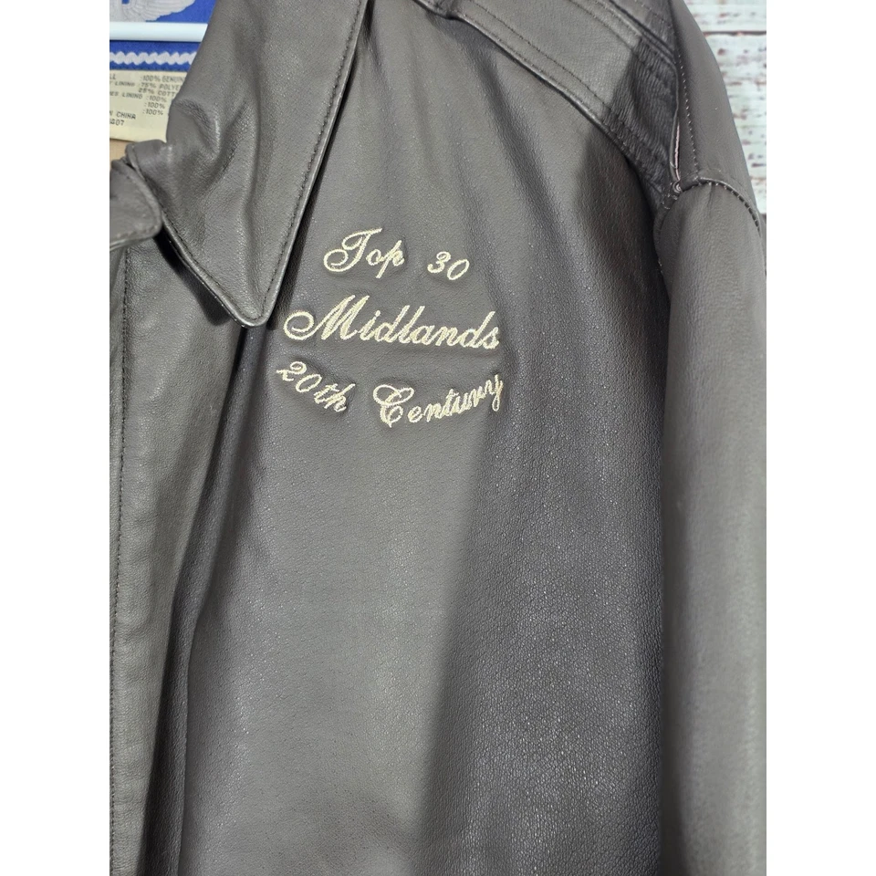 VTG Inspired Genuine Leather Air Force bomber jacket XXL - Image 2 of 4