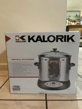 Kalorik Stainless Steel Vertical Rotisserie DGR-31031 - NEW IN BOX (WBP009483)