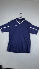 Kappa Shirt Mens Large Blue V-Neck Athletic S...
