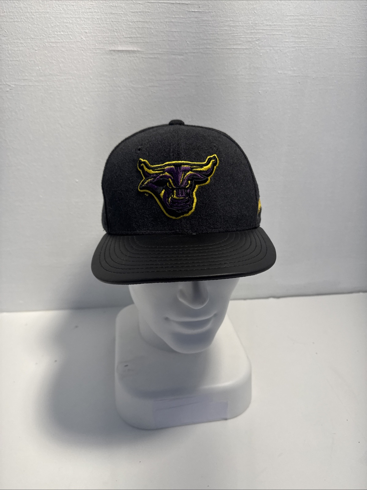Minnesota State Mankato Mavericks Wool Flat Bill Snapback Baseball Cap Hat