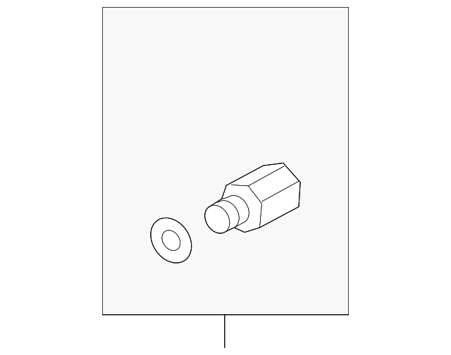 Genuine GM Turbocharger Coolant Hose Connector 25199813
