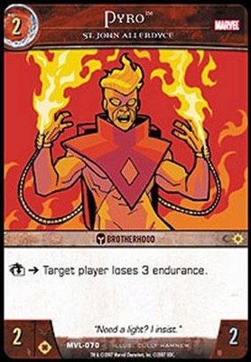 Pyro, St. John Allerdyce - Marvel Legends - Vs System