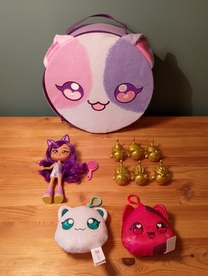 Aphmau Geschenkset Aufbewahrungskoffer Glitzer Puppe, Geist Kim Rubin Clip 6 Gold Figuren