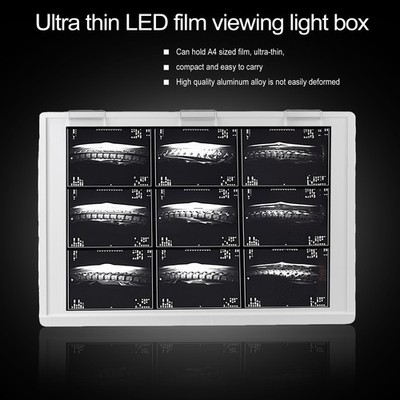 Dental Ultra-thin LED X-ray Film Viewer XV100 Countertop Negatoscope US STOCK