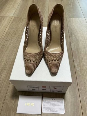 Christian Dior Schuhe Pumps Absatz CAPTURE EU 36 US 6 ROSE Original