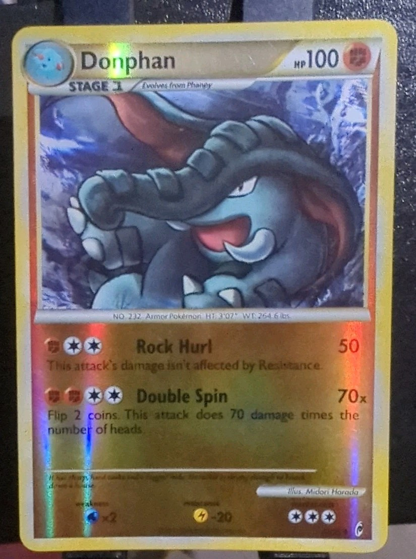 Pokemon Call of Legends 42/95 Donphan Reverse Holo