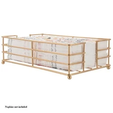 Boston International Guest Towel Caddy, Metro Gold (BID51)