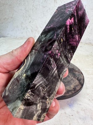 Stabilized Box Elder Burl Turning Blank | Game or Duck Call | SBEB 1051