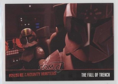 2010 Topps Star Wars: Clone Wars Rise of the Bounty Hunters Fall Trench #64 1p5