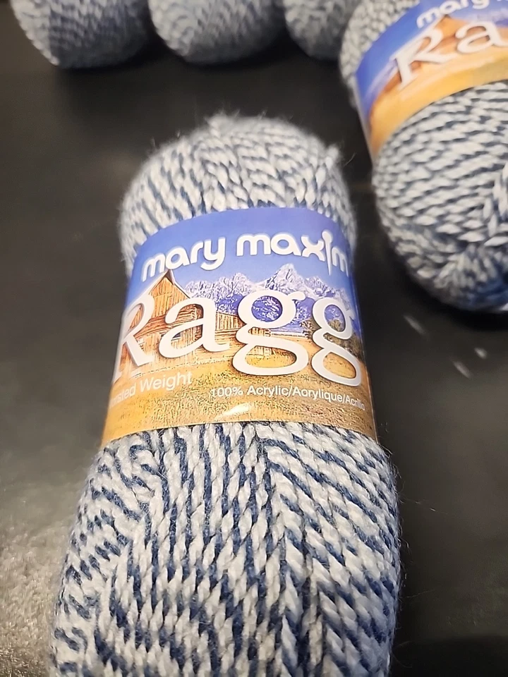 Mary Maxim 7 Skien Yarn Lot - Image 2 of 4