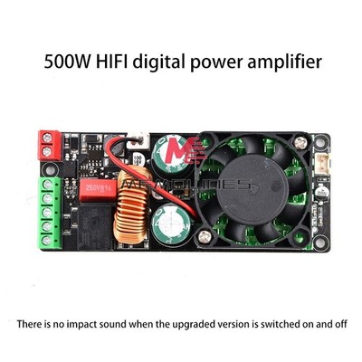 Upgraded HIFI 500W Mono channel Digital Audio Power Amplifier Board Amp Module #