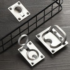 Marine Deck Hatch Pull Ring Door Knobs Recessed Flush Pullers Cupboard Handles